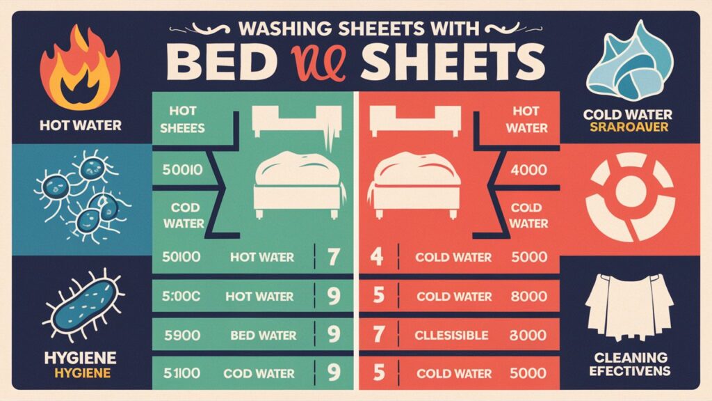 Mana yang Lebih Baik Mencuci Sprei dengan Air Panas atau Air Dingin