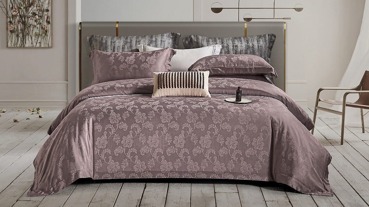 motif jaquard tencel