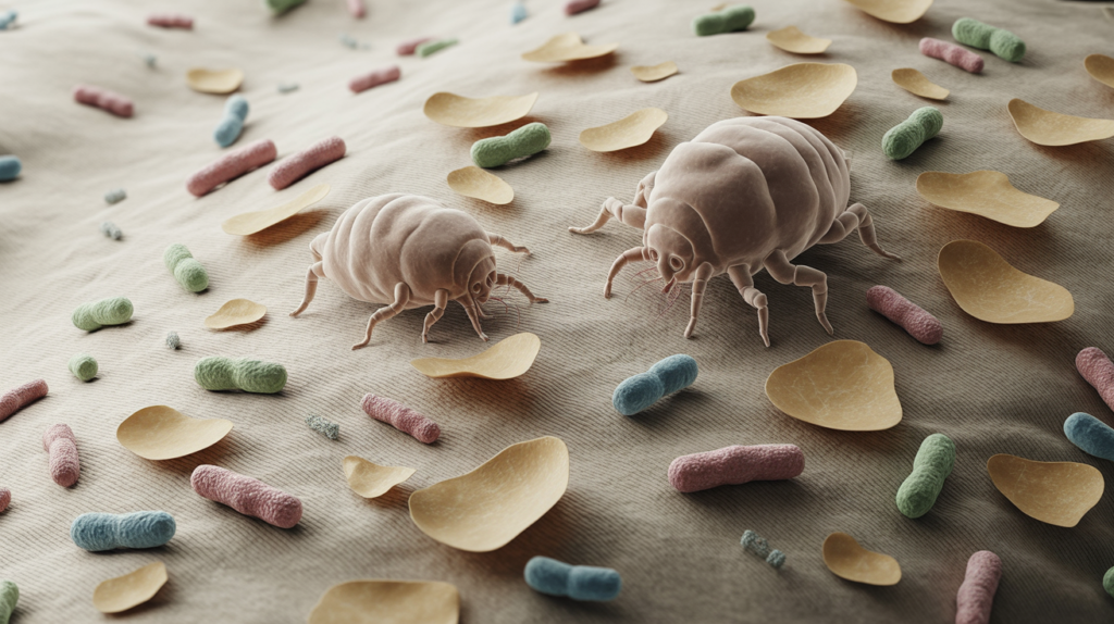 ilustrasi kuman tungau