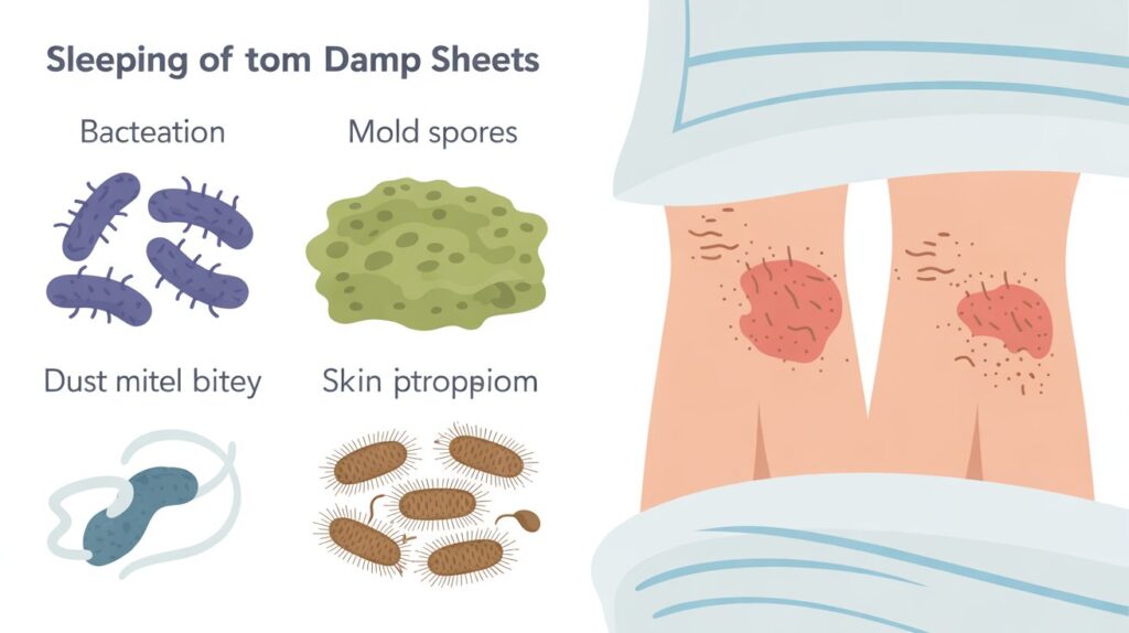 ilustrasi kuman yg menyebabkan iritasi kulit