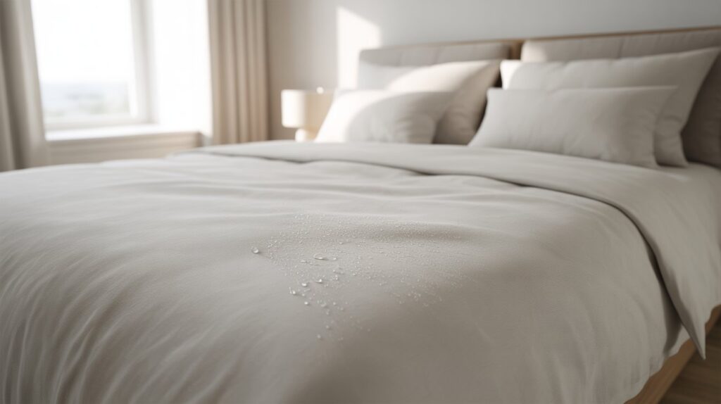 ilustrasi sprei bersih