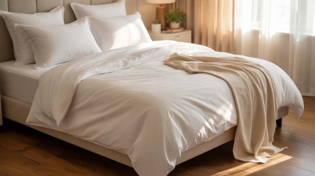 ilustrasi sprei bersih