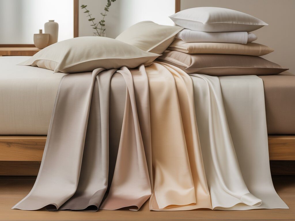 ilustrasi warna netral untuk sprei ala korea