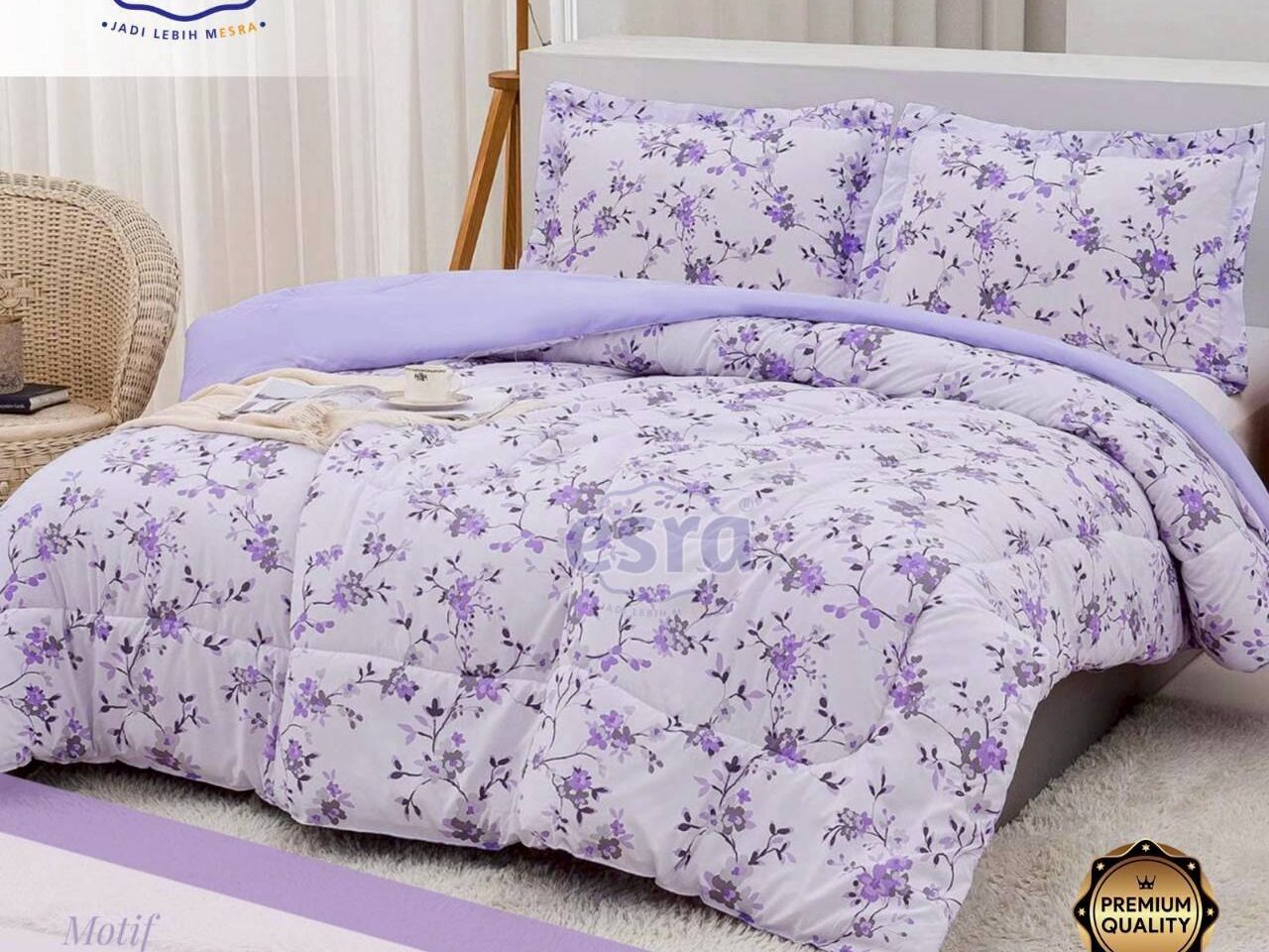motif katun lokal